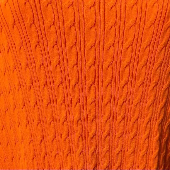 Jcpenney Orange Crew-Neck Plus-Size Sweater 3X - Picture 7 of 10